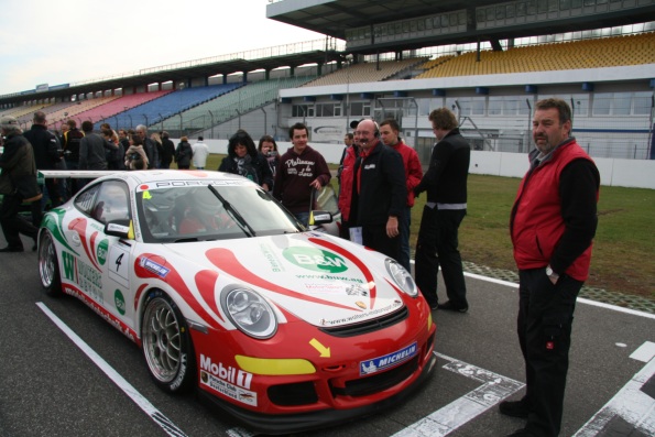 Heinz-Bert Wolters, Vorstart zu Rennen 1